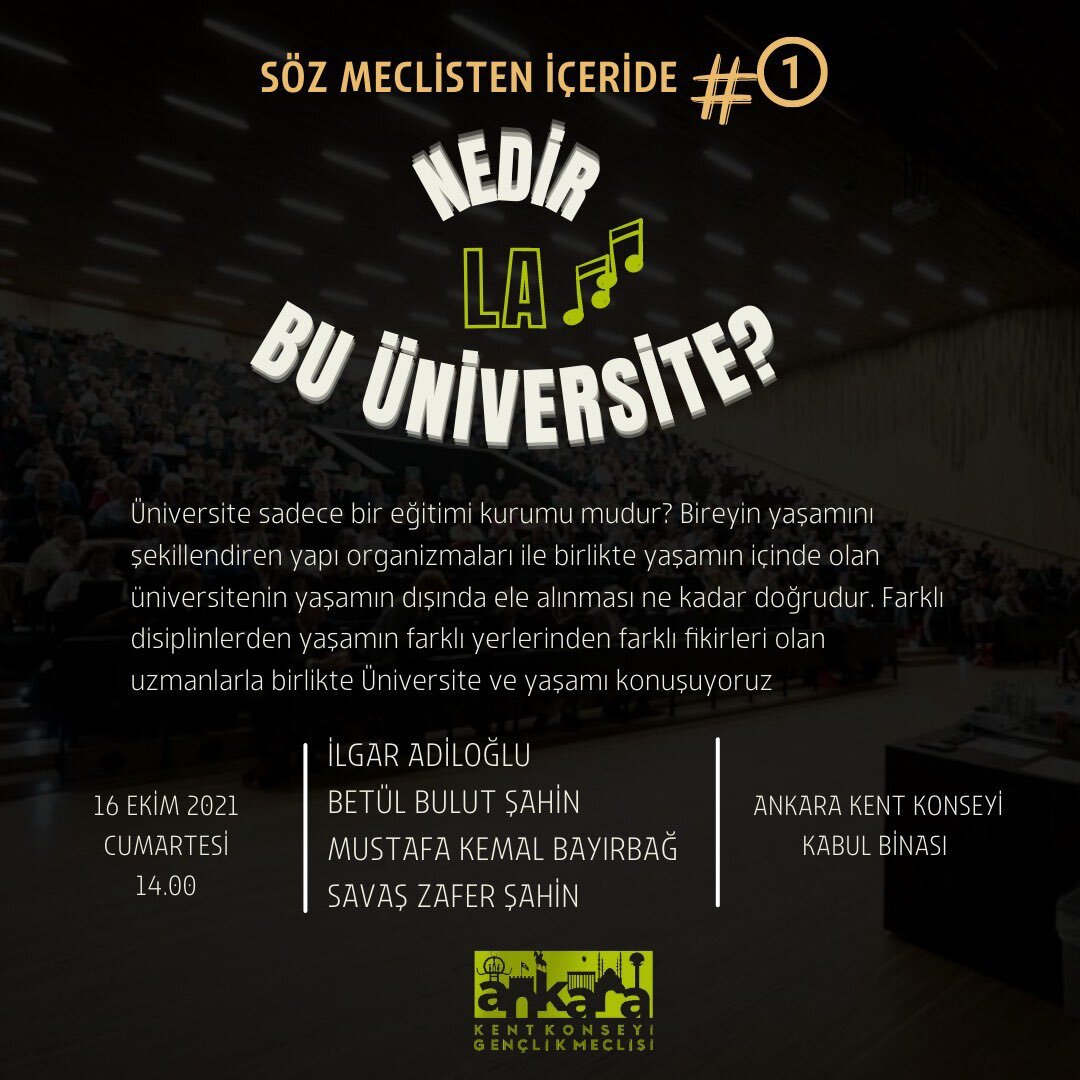 #Söz Meclisten İçeride 1#  Nedir LA Bu Üniversite ?