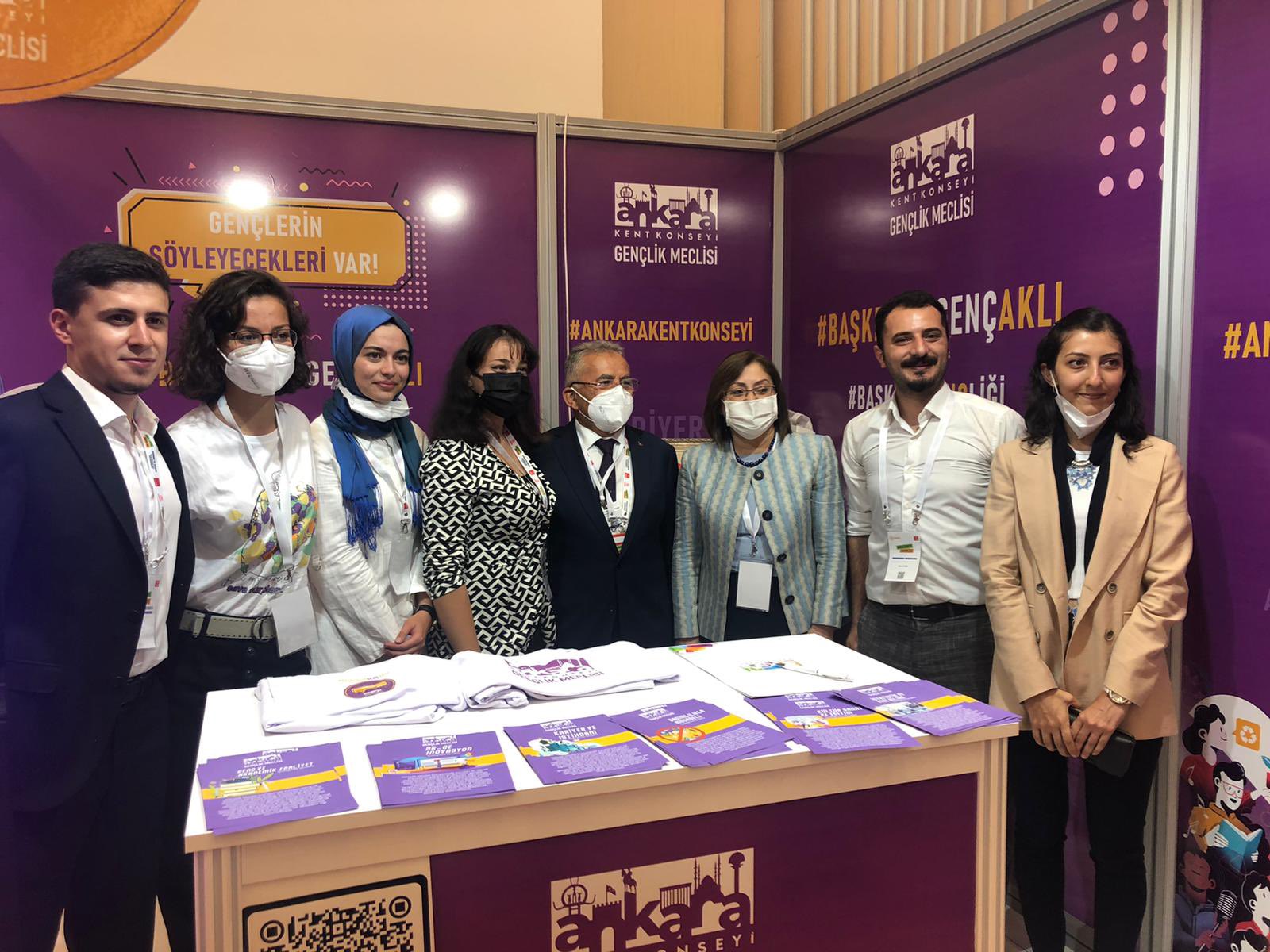Başkent Gençlik Meclisi Genç Dostu Şehirler Kongre ve Sergisi’nde