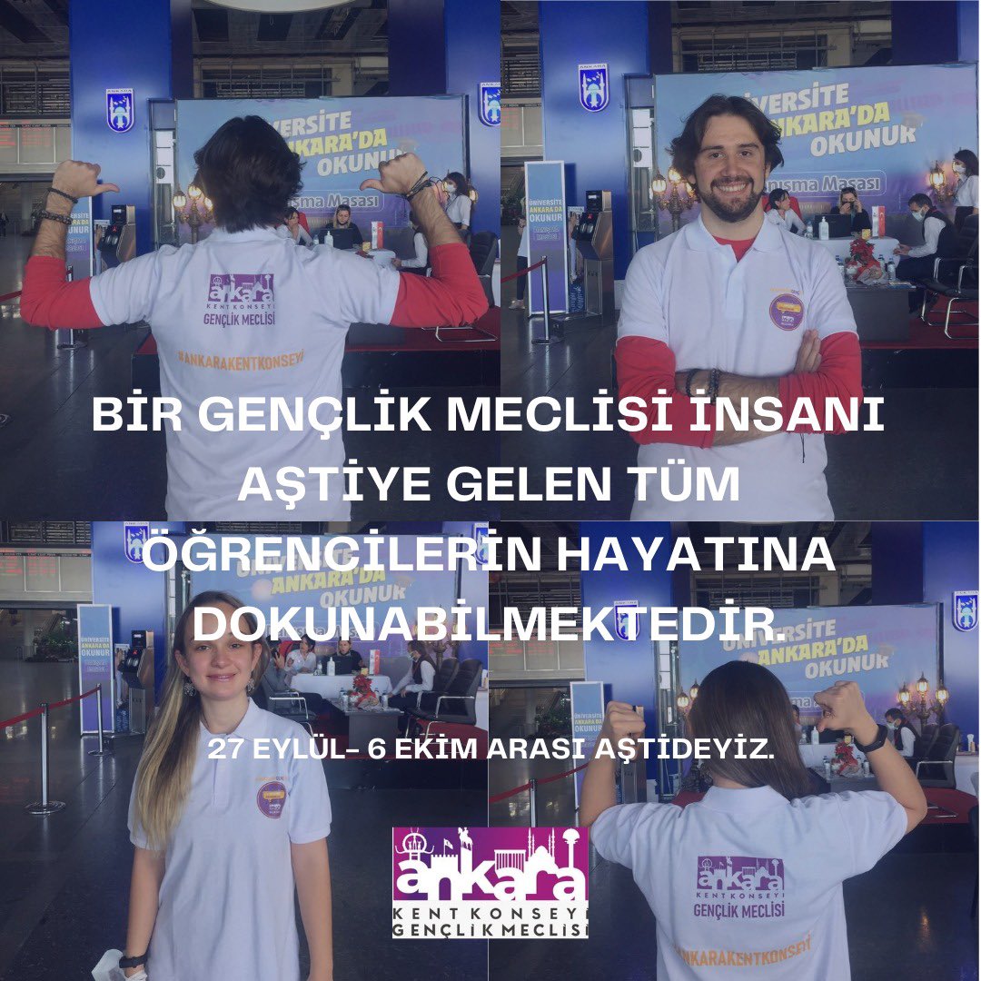 Dikkat!Yetişkin bir Gençlik Meclisi insanı her an AŞTİ’de karşınıza çıkabilir