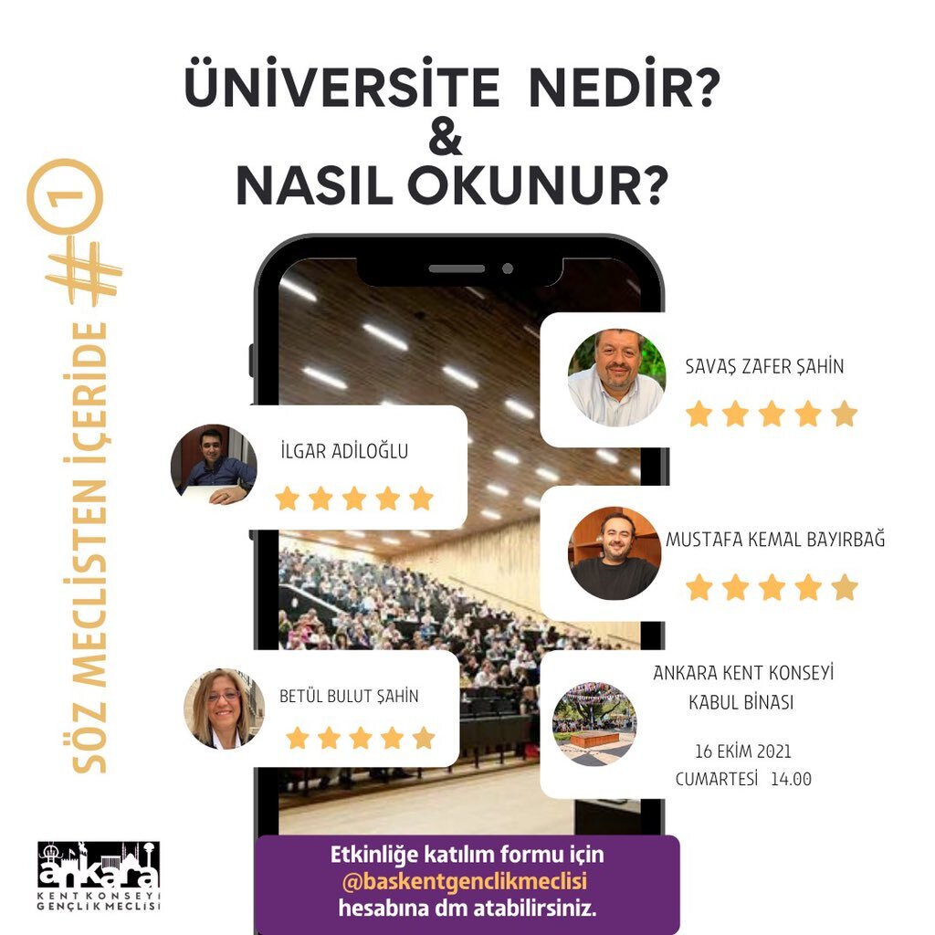 “Söz Meclisten İçeride 1” Üniversite Nedir?&Nasıl Okunur?