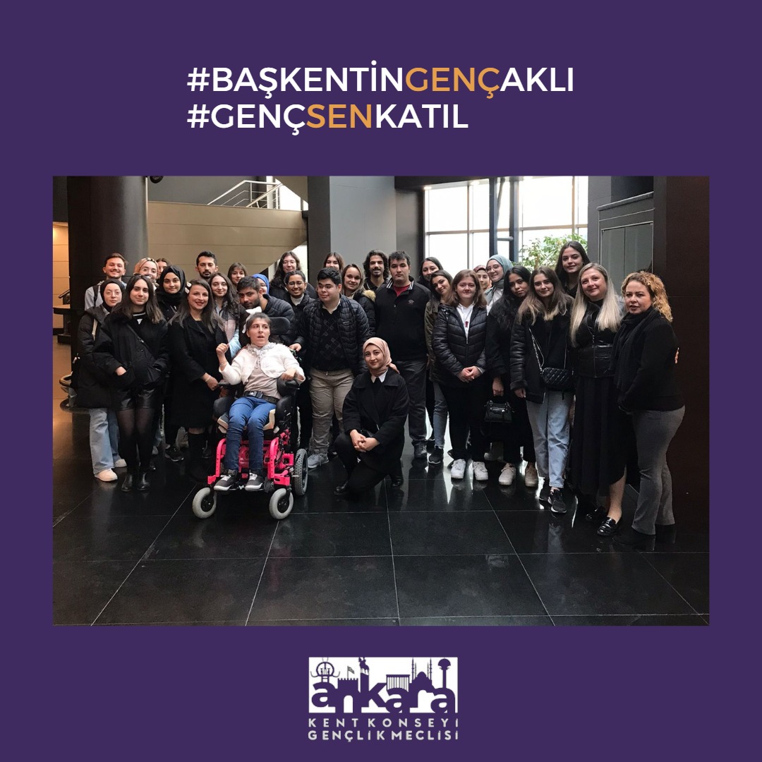 Başkent Gençlik Meclisi Serebral Palsili ve Özel Gereksinimli Bireylerle Bir Araya Geldi